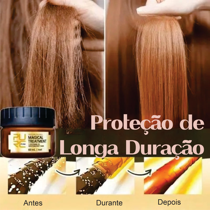 Purc Glow Hair 60ml - Transformação Total com Maciez Aveludada (NOVA EMBALAGEM)