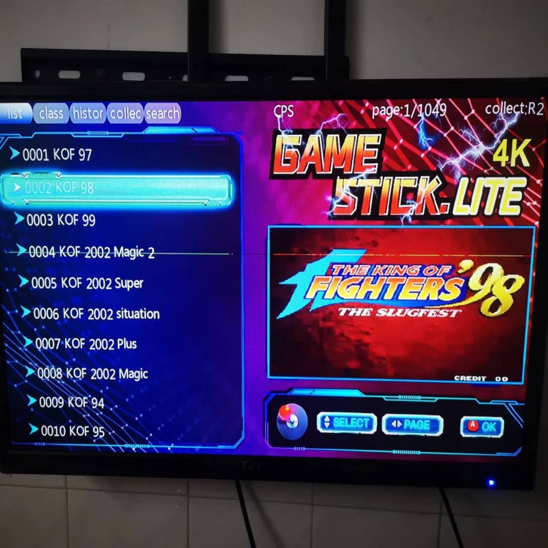 Vídeo Game Stick Retrô 4k HD